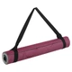 Килимок для йоги Льняний (Yoga mat) двошаровий 3мм Record (розмір 183x61x0,3см, джут, каучук, сірий-рожевий, з принтом Лотос) (FI-7157-4) - зображення 5