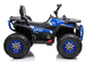 Quad elektryczny dla dzieci Lean Toys XMX607 Niebieski (5907625581363) - obraz 9
