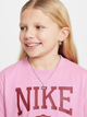 Koszulka dziecięca dla dziewczynki Nike G Nsw Tee Graphic Star HM6303-646 122-128 XS Różowa (197602753929) - obraz 3