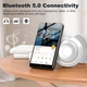 MP3/MP4 плеер Fanvace M32, на 144 ГБ, Bluetooth, WiFi, динамик, ОС Android 13, Spotify Kids, Audible, Amazon Music, Play Store + чехол, наушники, защитная пленка - изображение 6