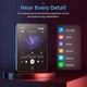 Hi-Fi MP3 плеєр Oilsky D26 - 64GB, Bluetooth 5.3, сенсорний екран 2,8 дюйма, зовнішній динамік, FM, чохол, захисне скло, навушники Black - зображення 3