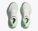 Женские кроссовки HOKA ONE ONE BONDI 8 1127952 BDBSO 37,5 (EU 37 1/3, USA 6B, 23 см) белые с салатовым - изображение 2