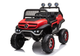 Samochód elektryczny dla dzieci Lean Toys Mercedes Unimog S Czerwony (5908275996095) - obraz 4