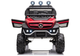 Samochód elektryczny dla dzieci Lean Toys Mercedes Unimog S lakierowany Czerwony (5908275996125) - obraz 10