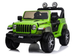 Електромобіль для дітей Lean Toys Jeep Wrangler Rubicon 4x4 Зелений (5908275996736) - зображення 2