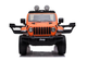 Samochód elektryczny dla dzieci Lean Toys Jeep Wrangler Rubicon 4x4 Pomarańczowy (5908275996743) - obraz 6