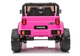Samochód elektryczny dla dzieci Lean Toys Jeep CH9956 Różowy (5903802450729) - obraz 14