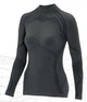 Женская термофутболка с длинным рукавом Accapi Ergowool, XS/S, Iron/Black - изображение 1