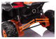 Samochód elektryczny dla dzieci Lean Toys Buggy UTV-MX Pomarańczowo-biały (5903802453553) - obraz 6