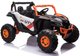 Samochód elektryczny dla dzieci Lean Toys Buggy UTV-MX Pomarańczowo-biały (5903802453553) - obraz 7