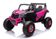 Samochód elektryczny dla dzieci Lean Toys Buggy UTV-MX Różowy (5903802453584) - obraz 9