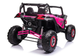 Samochód elektryczny dla dzieci Lean Toys Buggy UTV-MX Różowy (5903802453584) - obraz 14