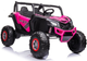 Samochód elektryczny dla dzieci Lean Toys Buggy UTV-MX Różowy (5903802453584) - obraz 16