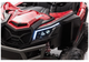 Samochód elektryczny dla dzieci Lean Toys Buggy UTV-MX Spider lakierowany Czerwony (5903802453607) - obraz 3