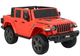 Samochód elektryczny dla dzieci Lean Toys Jeep Rubicon 6768R Czerwony (5903802454871) - obraz 1