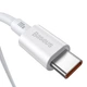 Кабель Baseus Superior Series Fast Charging Data Cable Type-C to Type-C 100W 1m White (CATYS-B02) - изображение 2