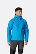 Мембранная мужская куртка Rab Downpour Jacket, Tempest Blue, XL - изображение 2