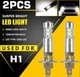 MINI LED лампа H1 світлодіодна лінза для протитуманок та ДХО 1шт - зображення 2