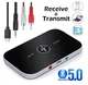 Bluetooth AUX Передавач приймач 2 в 1 адаптер блютуз трансмітер ресивер Vaorlo B6 - зображення 2