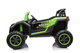 Електромобіль для дітей Lean Toys Buggy A032 Зелений (5903802459647) - зображення 4