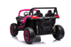 Samochód elektryczny dla dzieci Lean Toys Buggy A032 Różowy (5903802459661) - obraz 8