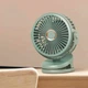 Портативный вентилятор с прищепкой USB 125Б Бирюзовый - изображение 2