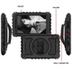 Чехол ARM Cover Samsung Galaxy Tab A8.0 (2019) T295 / T290 бронированный c подставкой 360° Black - изображение 3
