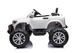 Samochód elektryczny dla dzieci Lean Toys Mercedes DK-MT950 4x4 Biały (5904204756891) - obraz 7