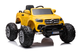 Електромобіль для дітей Lean Toys Mercedes DK-MT950 4x4 лакований Золотисто-жовтий (5904204756938) - зображення 2