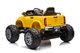 Електромобіль для дітей Lean Toys Mercedes DK-MT950 4x4 лакований Золотисто-жовтий (5904204756938) - зображення 11