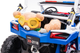 Samochód elektryczny dla dzieci Lean Toys Buggy XB-2118 4x4 Policyjne Niebieski (5904204757409) - obraz 6