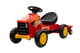 Traktor na pedały Lean Toys G206 Czerwony (5904665995334) - obraz 1