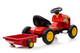 Traktor na pedały Lean Toys G206 Czerwony (5904665995334) - obraz 4