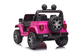 Samochód elektryczny dla dzieci Lean Toys Jeep Wrangler Rubicon DK-JWR555 Różowy (5905323210875) - obraz 6