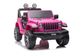 Samochód elektryczny dla dzieci Lean Toys Jeep Wrangler Rubicon DK-JWR555 Różowy (5905323210875) - obraz 8