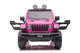 Samochód elektryczny dla dzieci Lean Toys Jeep Wrangler Rubicon DK-JWR555 Różowy (5905323210875) - obraz 9