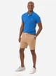 Поло длинное мужское U.S. Polo Assn Slim Fit Stretch Pique Solid Polo 1182155-EE00A 2XL Синее (134991928326) - изображение 3