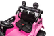 Samochód elektryczny dla dzieci Lean Toys Toyota FJ 4x4 Różowy (5905679072745) - obraz 2