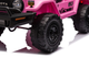 Samochód elektryczny dla dzieci Lean Toys Toyota FJ 4x4 Różowy (5905679072745) - obraz 3