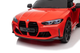 Електромобіль для дітей Lean Toys BMW M4 Червоний (5905884456262) - зображення 3
