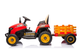 Трактор на акумуляторі Lean Toys BBH-030 Червоний (5905991011538) - зображення 9