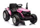 Трактор на акумуляторі Lean Toys HC-306 Рожевий (5905991013419) - зображення 2