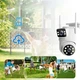 Беспроводная поворотная WiFi камера SZSINOCAM TY-Q2 O-KAM Pro / Внешняя камера видеонаблюдения - изображение 3