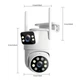 Беспроводная поворотная WiFi камера SZSINOCAM TY-Q2 O-KAM Pro / Внешняя камера видеонаблюдения - изображение 7