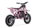 Мотоцикл кросовий на акумуляторі Lean Toys Trail King HP114E Рожевий (5905991027218) - зображення 4