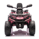 Quad elektryczny dla dzieci Lean Toys Can-Am Outlander 4x4 DK-CA005 Jasnoróżowy (5905991060789) - obraz 9
