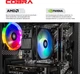 Компьютер COBRA Advanced (A56.16.S10.46.18640) AMD Ryzen 5 5600 / RAM 16ГБ / SSD 1ТБ / nVidia GeForce RTX 4060 8ГБ - изображение 4