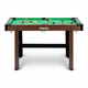 Stół do gry Neo Sport w bilard 122 x 61 x 76 cm ciemny brąz NS-807 (5903890605896) - obraz 3