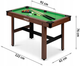 Stół do gry Neo Sport w bilard 122 x 61 x 76 cm ciemny brąz NS-807 (5903890605896) - obraz 7