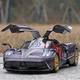 Машинка Pagani Huayra Dinastia игрушка моделька металлическая коллекционная 20 см Темно-фиолетовый (9937559) - изображение 5